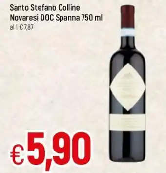 Famila Santo Stefano Colline Novaresi DOC Spanna 750ml offerta