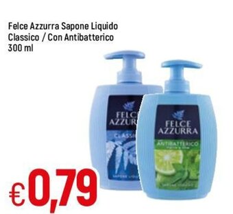 Famila Felce Azzurra Sapone Liquido Classico / Con Antibatterico 300ml offerta