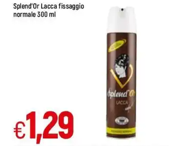 Famila Splend'Or Lacca fissaggio normale 300 ml offerta