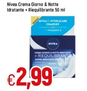 Famila Nivea Crema Giorno & Notte Idratante + Riequilibrante 50ml offerta