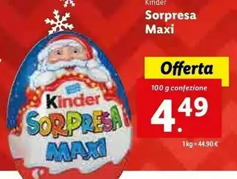 Lidl Sorpresa maxi offerta