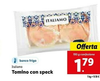 Lidl Speck offerta