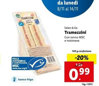 Select & go tramezzini