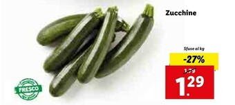 Lidl Zucchine offerta