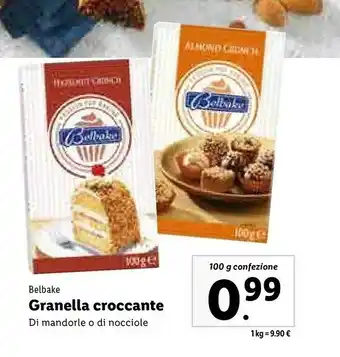 Lidl Granella croccante offerta