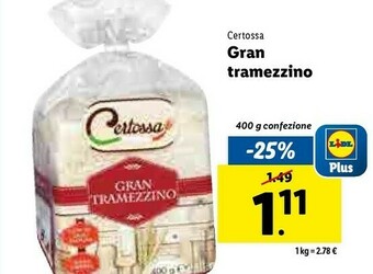 Lidl Gran tramezzino 400 g(ml) offerta