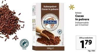 Lidl Cacao in polvere offerta