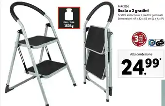 Lidl Parkside scala a 2 gradini offerta