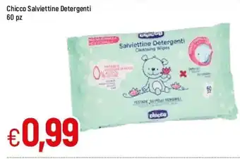 Famila Chicco Salviettine Detergenti 60 pz offerta