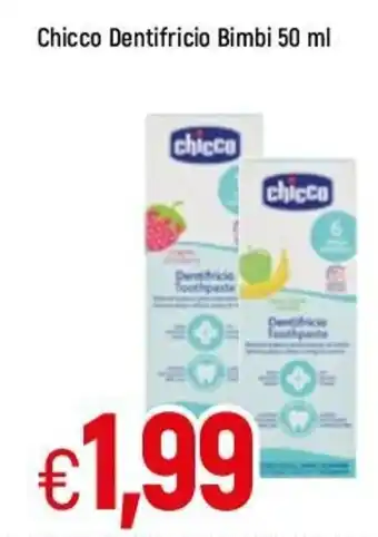Chicco Dentifricio Bimbi 50ml