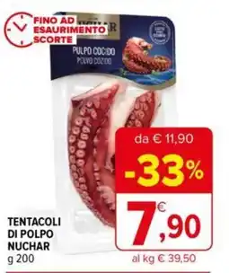 Iperal TENTACOLI DI POLPO NUCHAR g 200 offerta