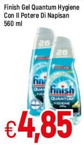 Famila Finish Gel Quantum Hygiene Con IL Potere Di Napisan 560ml offerta