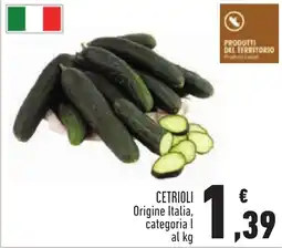 Conad CETRIOLI offerta