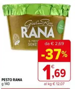 Iperal PESTO RANA g 140 offerta