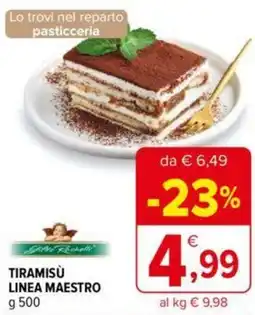 Iperal TIRAMISÙ LINEA MAESTRO g 500 offerta