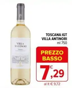 Iperal TOSCANA IGT VILLA ANTINORI ml 750 offerta