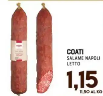 Gran Risparmio COATI SALAME NAPOLI LETTO offerta
