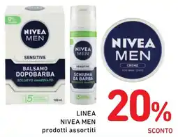 Spazio Conad LINEA NIVEA MEN prodotti assortiti offerta
