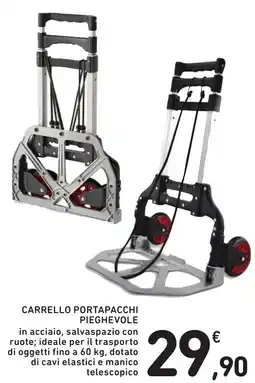 CARRELLO PORTAPACCHI PIEGHEVOLE