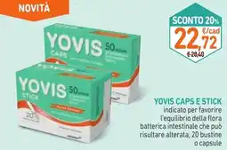 Spazio Conad YOVIS CAPS E STICK offerta