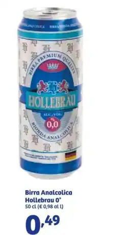 In'S Mercato Birra Analcolica Hollebrau 0° offerta