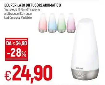 Famila Beurer LA30 Diffusore Aromatico offerta