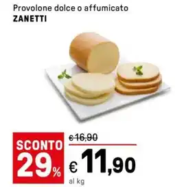 Iper La Grande Provolone dolce o affumicato ZANETTI offerta