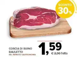 Todis COSCIA DI SUINO BAULETTO offerta