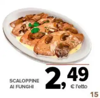 Todis SCALOPPINE AI FUNGHI offerta