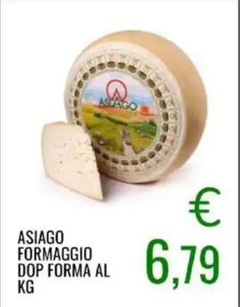 Sugros ASIAGO FORMAGGIO DOP FORMA offerta
