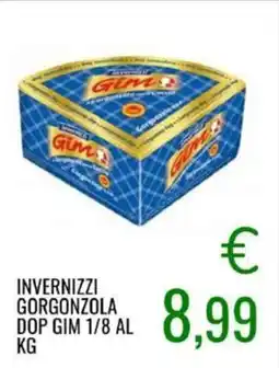 INVERNIZZI GORGONZOLA DOP GIM 1/8