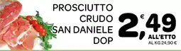 PROSCIUTTO CRUDO SAN DANIELE DOP