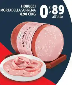 Deco Supermercati FIORUCCI MORTADELLA SUPREMA offerta