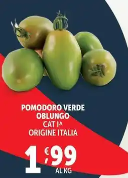 Deco Supermercati POMODORO VERDE OBLUNGO offerta
