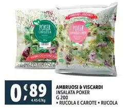 Deco Supermercati AMBRUOSI & VISCARDI INSALATA POKER offerta