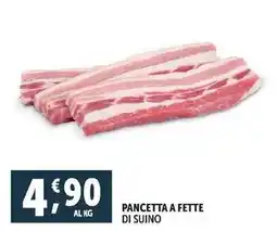 Deco Supermercati PANCETTA A FETTE DI SUINO offerta