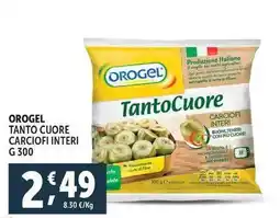 Deco Supermercati OROGEL TANTO CUORE CARCIOFI INTERI offerta