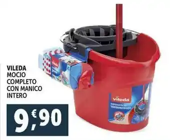 Deco Supermercati VILEDA MOCIO COMPLETO CON MANICO INTERO offerta