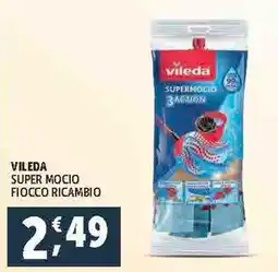 Deco Supermercati VILEDA SUPER MOCIO FIOCCO RICAMBIO offerta