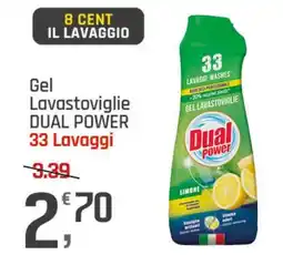 Supermercati Dok Gel Lavastoviglie DUAL POWER 33 Lavaggi offerta