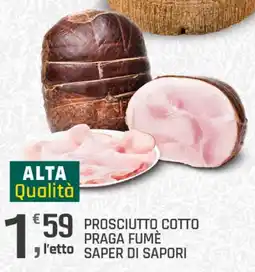 Supermercati Dok PROSCIUTTO COTTO PRAGA FUMÈ SAPER DI SAPORI offerta