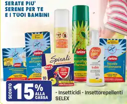 Supermercati Dok Insetticidi - Insettorepellenti SELEX offerta