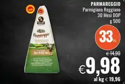 Famila PARMAREGGIO Parmigiano Reggiano 30 Mesi DOP g 500 offerta