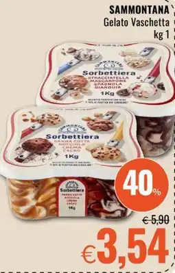 Famila SAMMONTANA Gelato Vaschetta kg 1 offerta