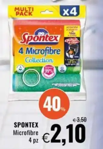 Famila SPONTEX Microfibre 4 pz offerta