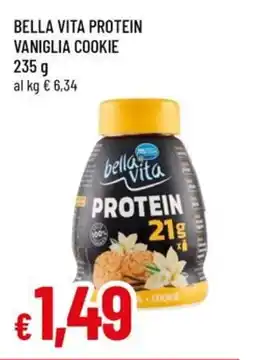 Galassia BELLA VITA PROTEIN VANIGLIA COOKIE 235 g offerta