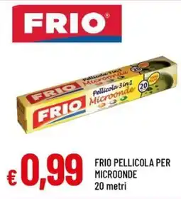 Galassia FRIO PELLICOLA PER MICROONDE 20 metri offerta