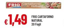 Galassia FRIO CARTAFORNO NATURAL 20 Fogli offerta