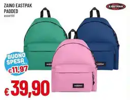 Galassia ZAINO EASTPAK PADDED assortiti offerta