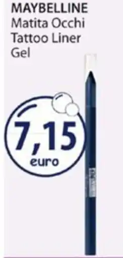 Acqua & Sapone MAYBELLINE Matita Occhi Tattoo Liner Gel offerta